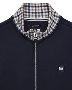 Alameda Track Top Navy