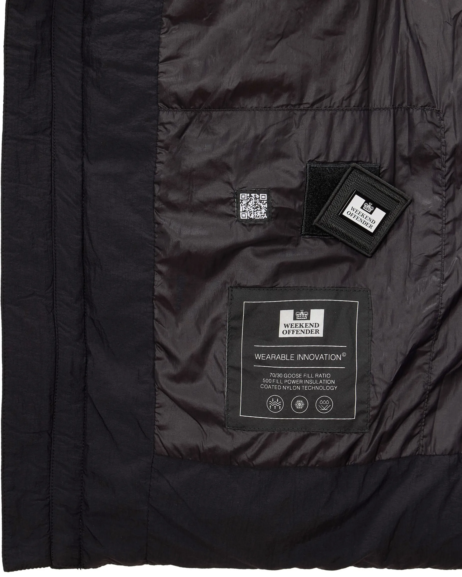 Amsterdam Down Jacket Black