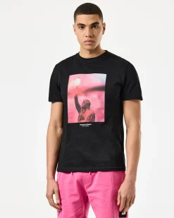 Bagliore Graphic T-Shirt Black