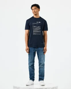 Banning Order Graphic T-Shirt Navy