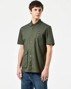 Barboza Pocket Shirt Castle Green