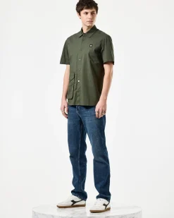 Barboza Pocket Shirt Castle Green