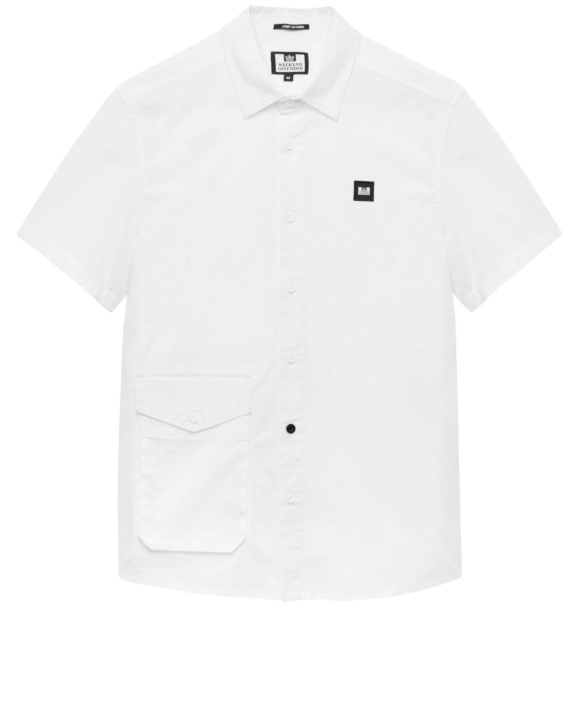 Barboza Pocket Shirt White