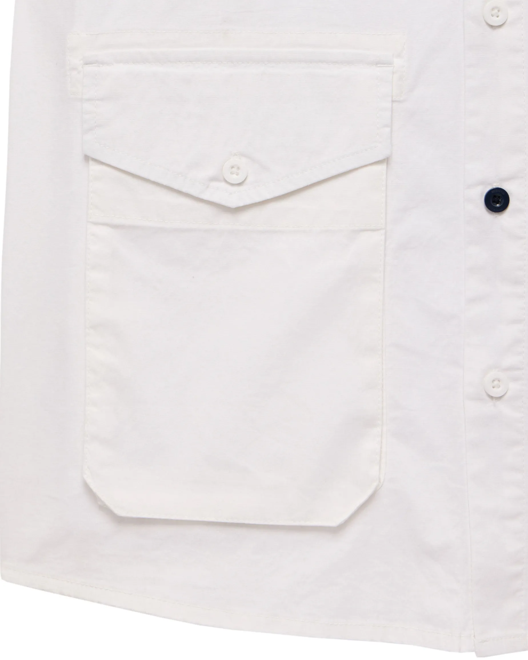 Barboza Pocket Shirt White