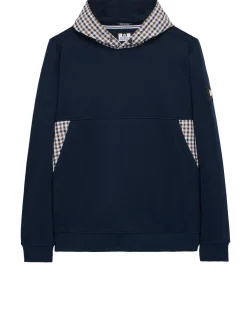 Bayswater Hoodie Navy/Mid House Check