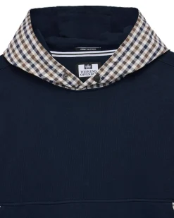 Bayswater Hoodie Navy/Mid House Check