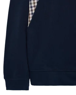 Bayswater Hoodie Navy/Mid House Check