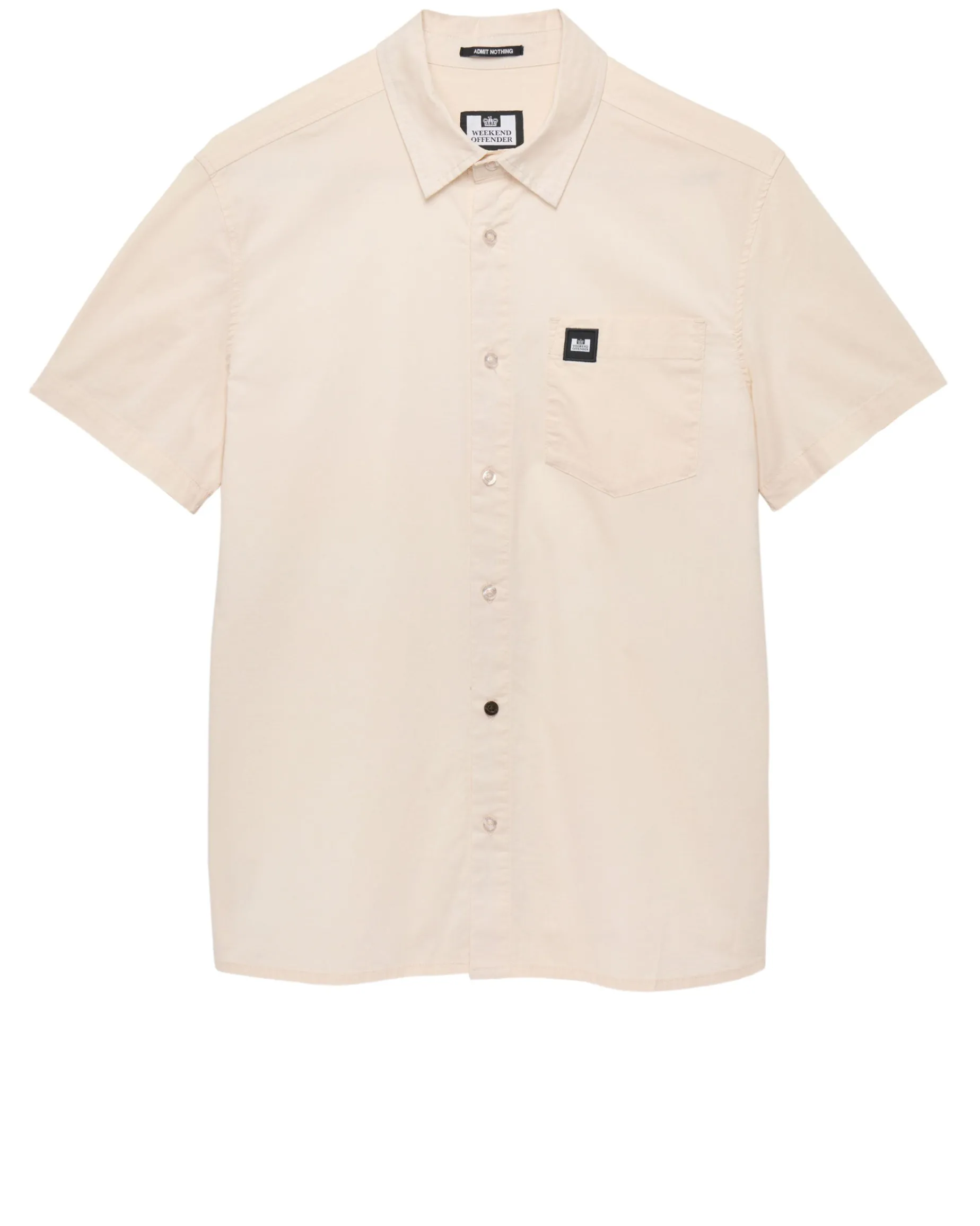 Borak Short Sleeve Shirt Alabaster