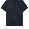 Borak Short Sleeve Shirt Navy