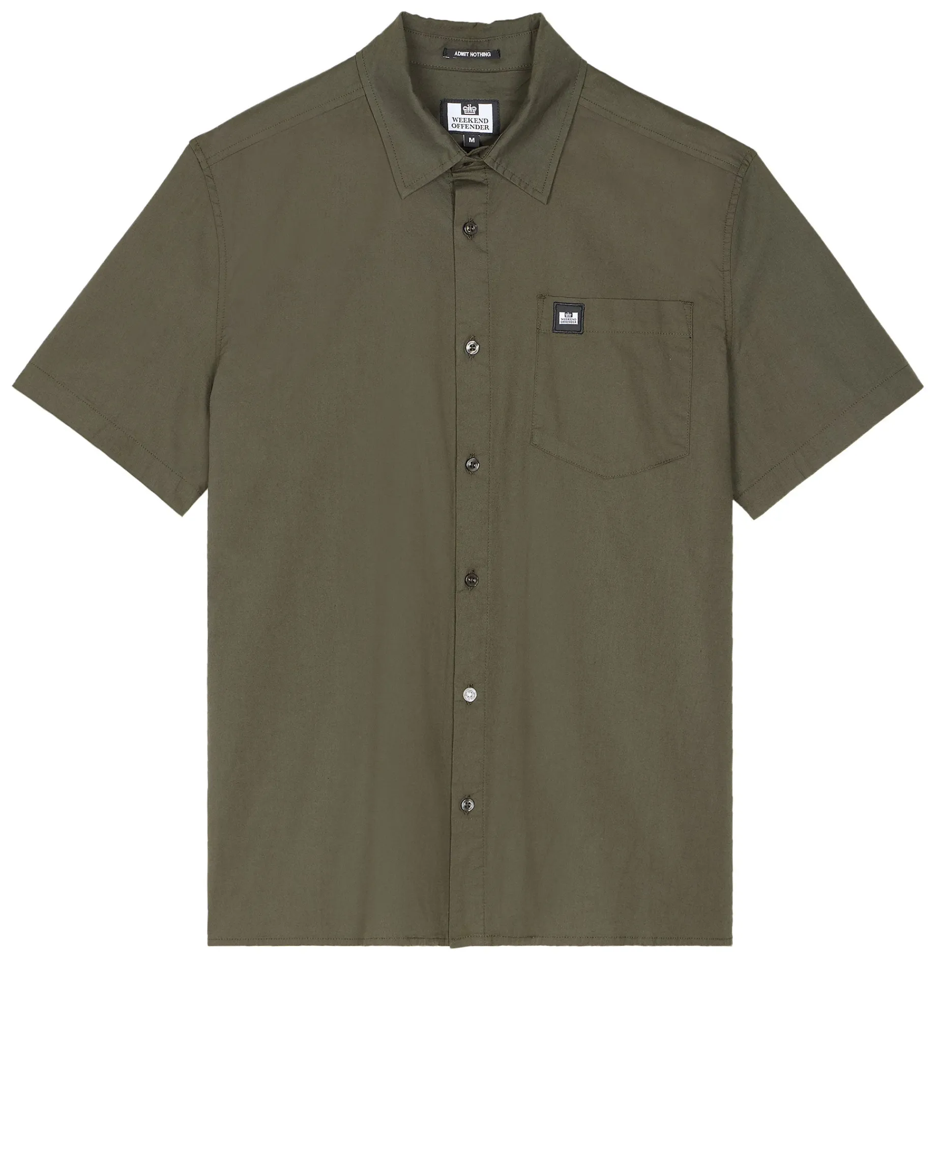 Borak Short Sleeve Shirt Castle Green
