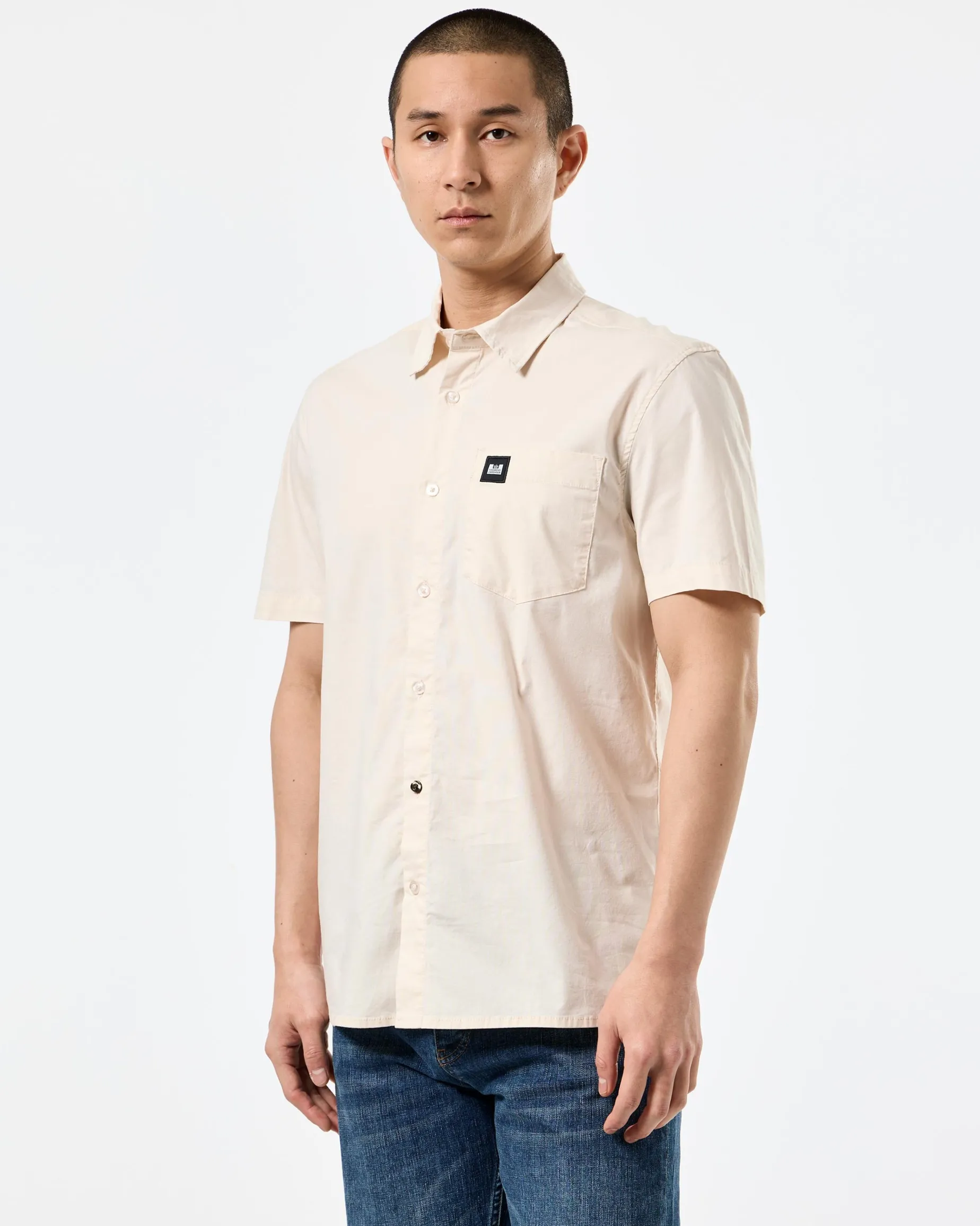 Borak Short Sleeve Shirt Alabaster