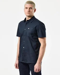 Borak Short Sleeve Shirt Navy