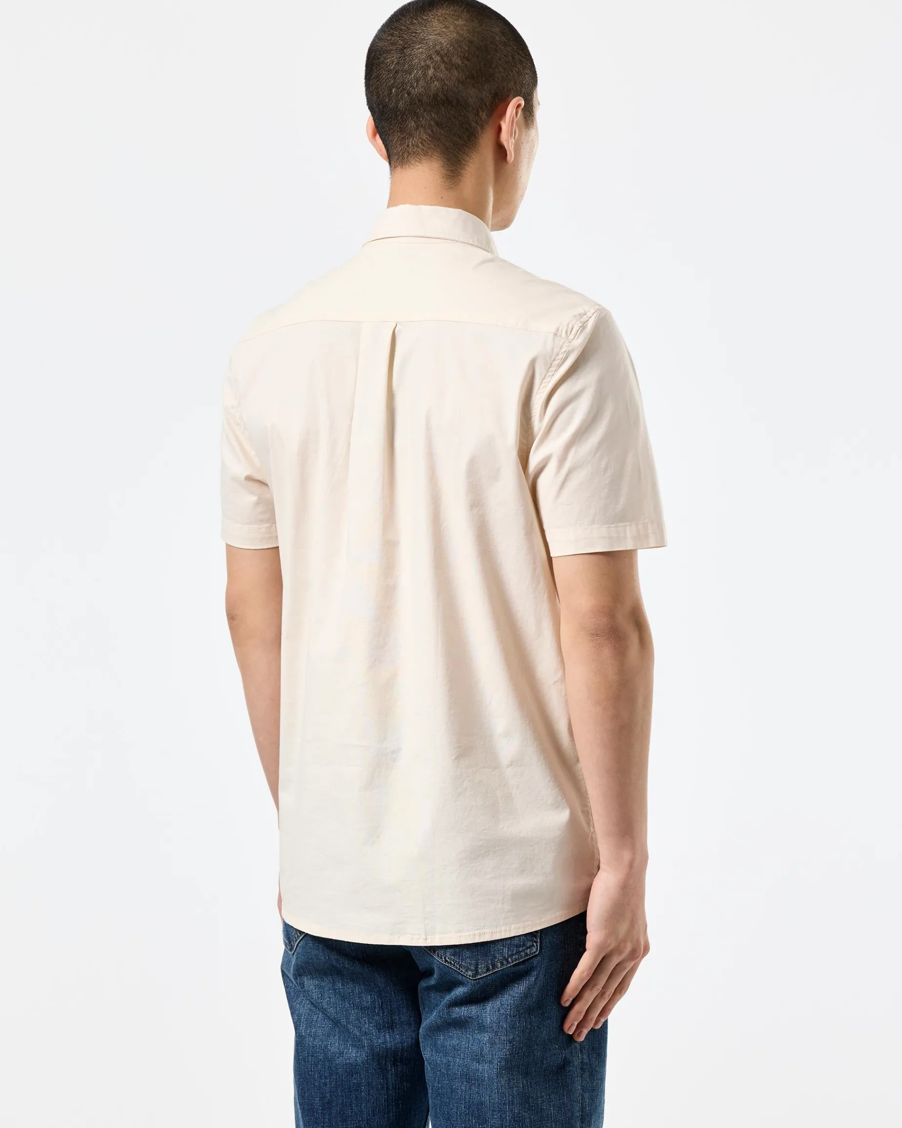 Borak Short Sleeve Shirt Alabaster