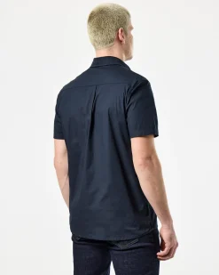 Borak Short Sleeve Shirt Navy