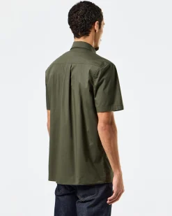 Borak Short Sleeve Shirt Castle Green