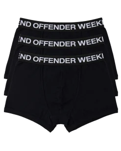 Boxer Shorts Pack Of 3 Black