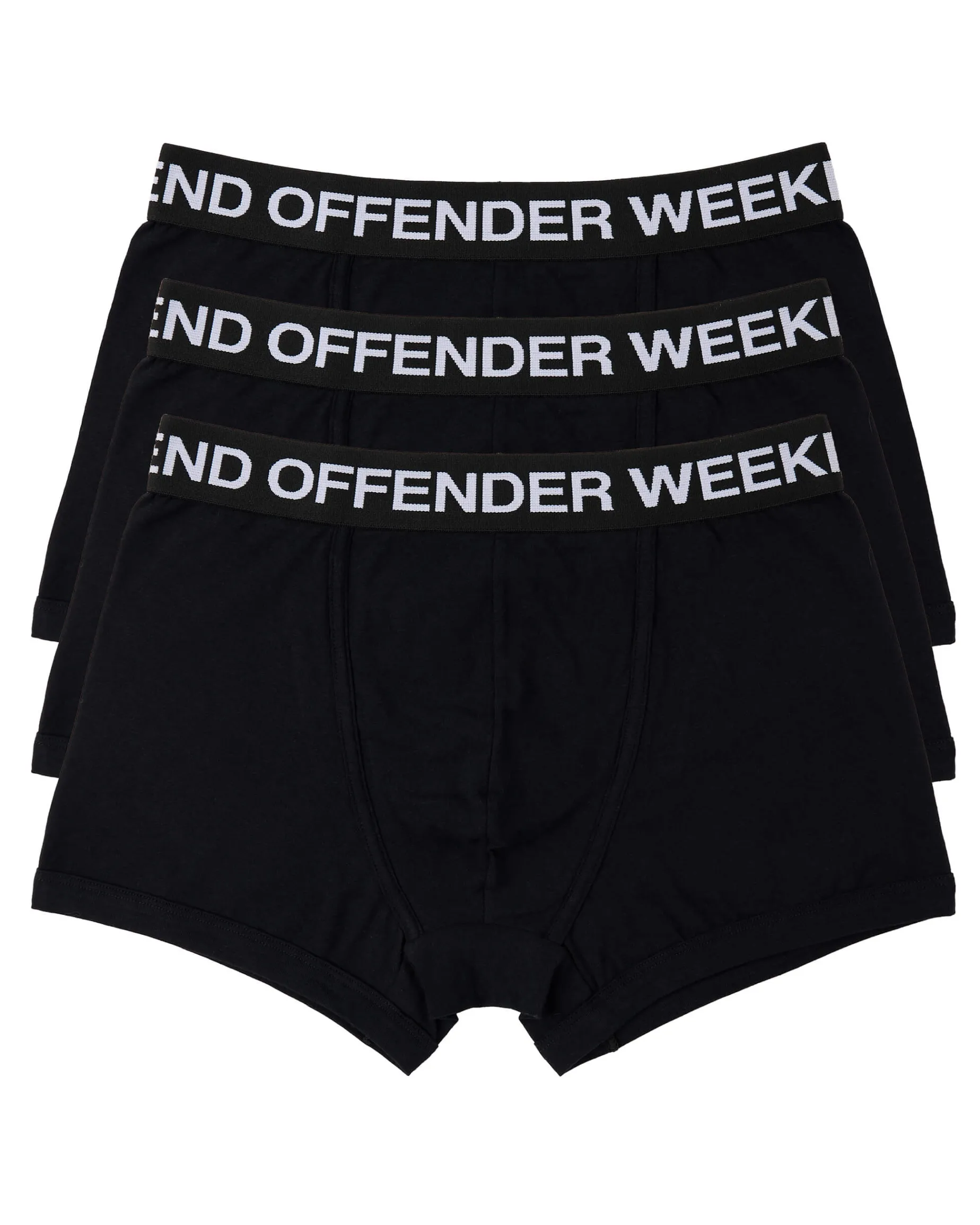 Boxer Shorts Pack Of 3 Black