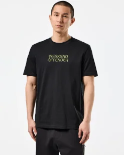 Bucci Graphic T-Shirt Black/Peridot Green