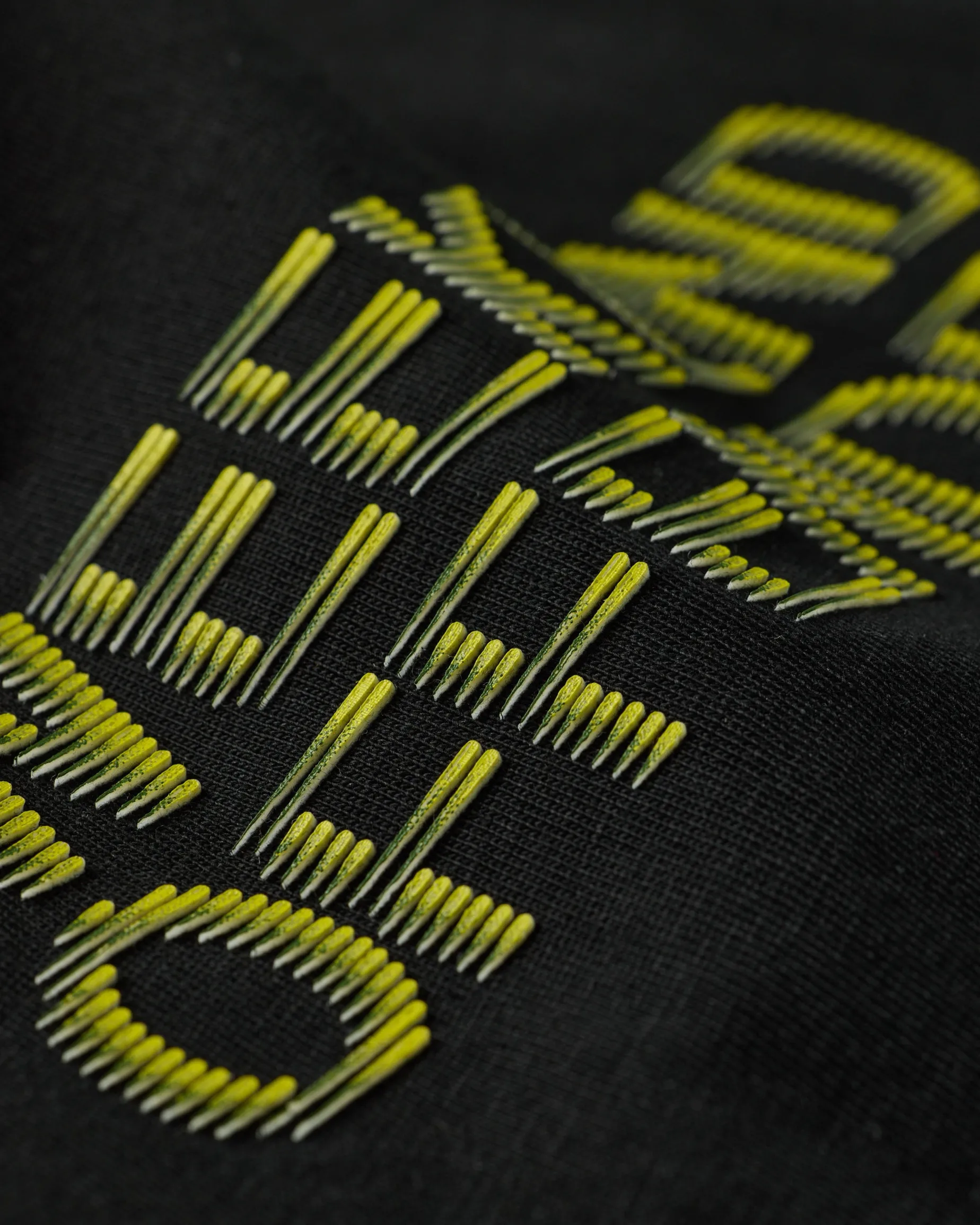 Bucci Graphic T-Shirt Black/Peridot Green