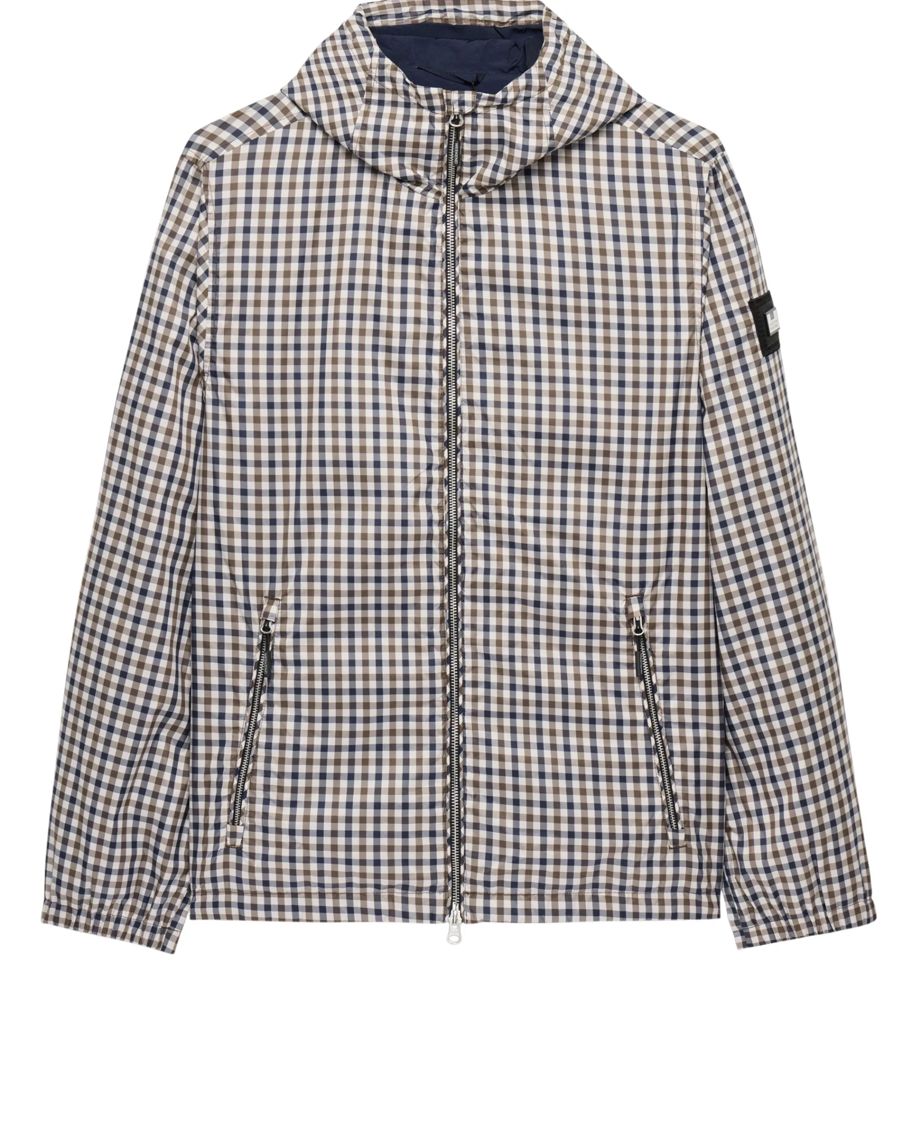Campania Check Windbreaker Jacket Mid House Check