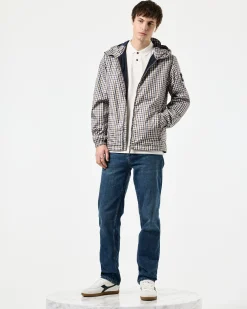 Campania Check Windbreaker Jacket Mid House Check