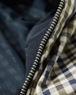 Campania Check Windbreaker Jacket Mid House Check