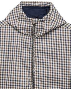 Campania Check Windbreaker Jacket Mid House Check