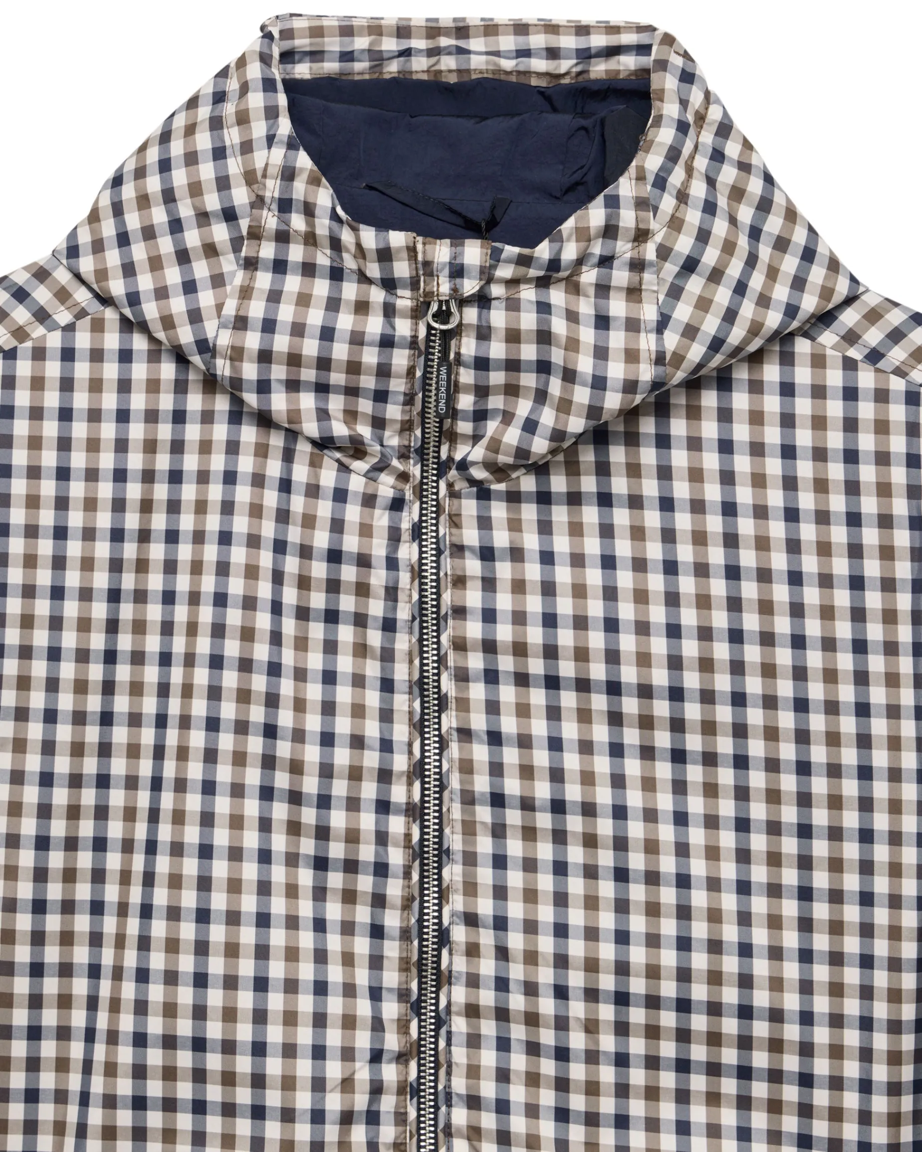 Campania Check Windbreaker Jacket Mid House Check