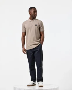 Caneiros Polo Shirt Bark Brown