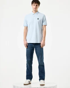 Caneiros Polo Shirt Ocean Wave Blue