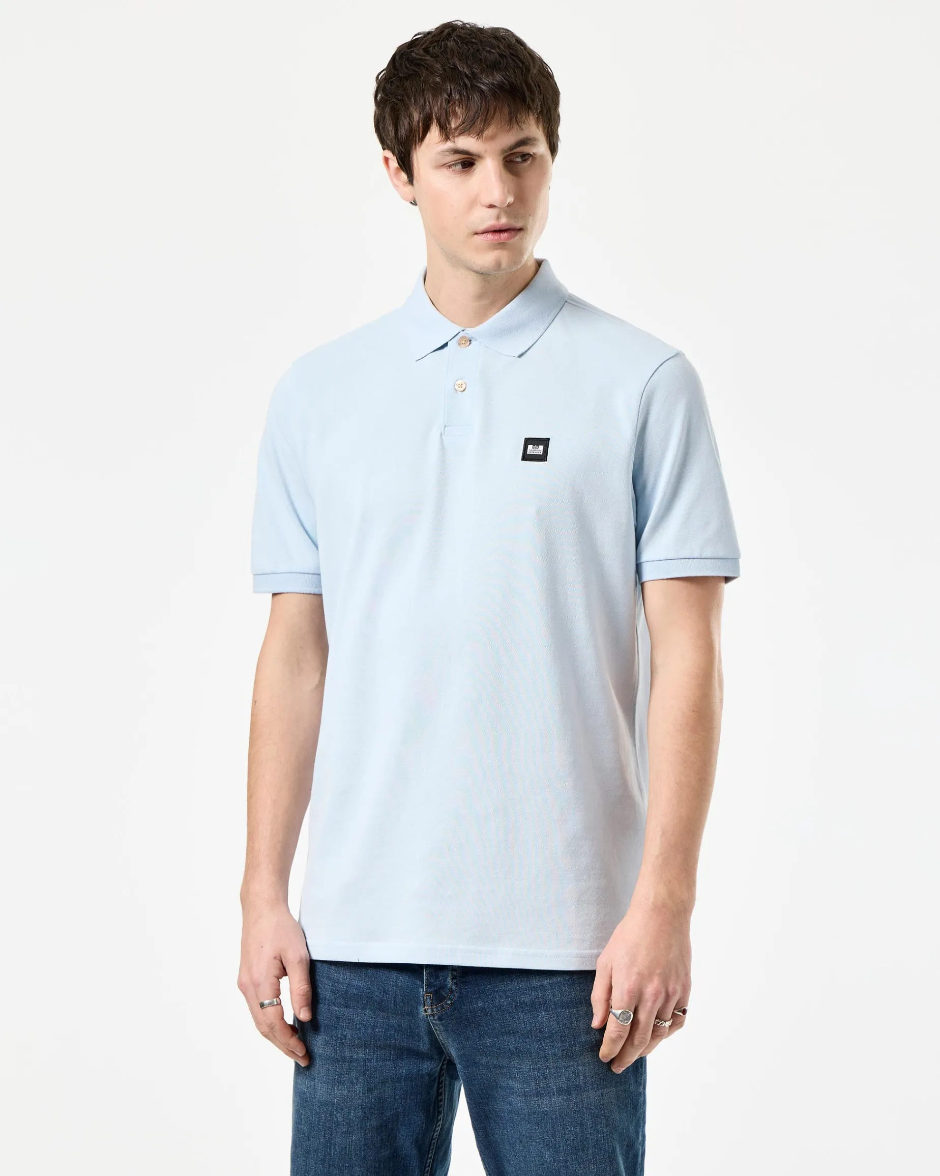 Caneiros Polo Shirt Ocean Wave Blue