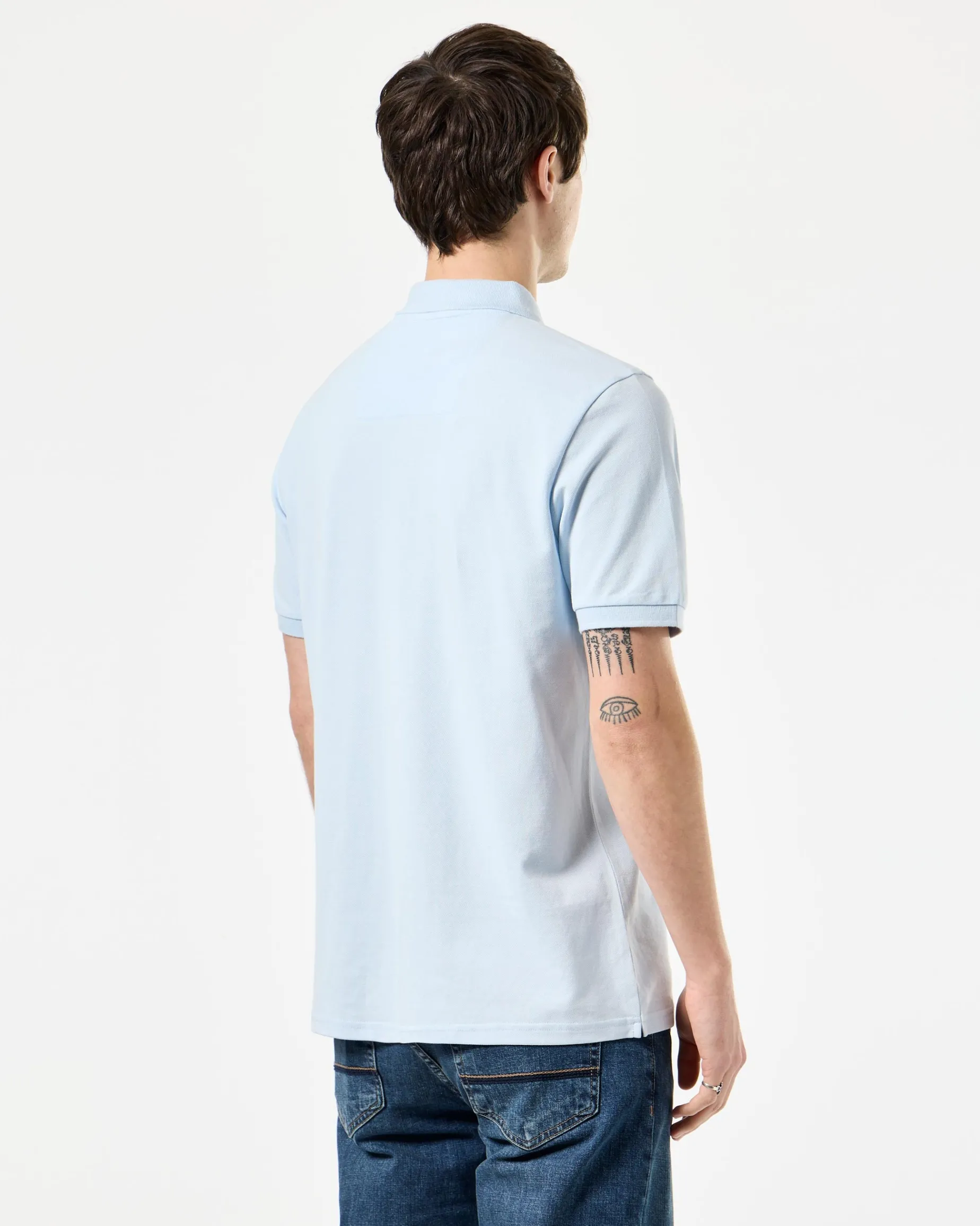 Caneiros Polo Shirt Ocean Wave Blue