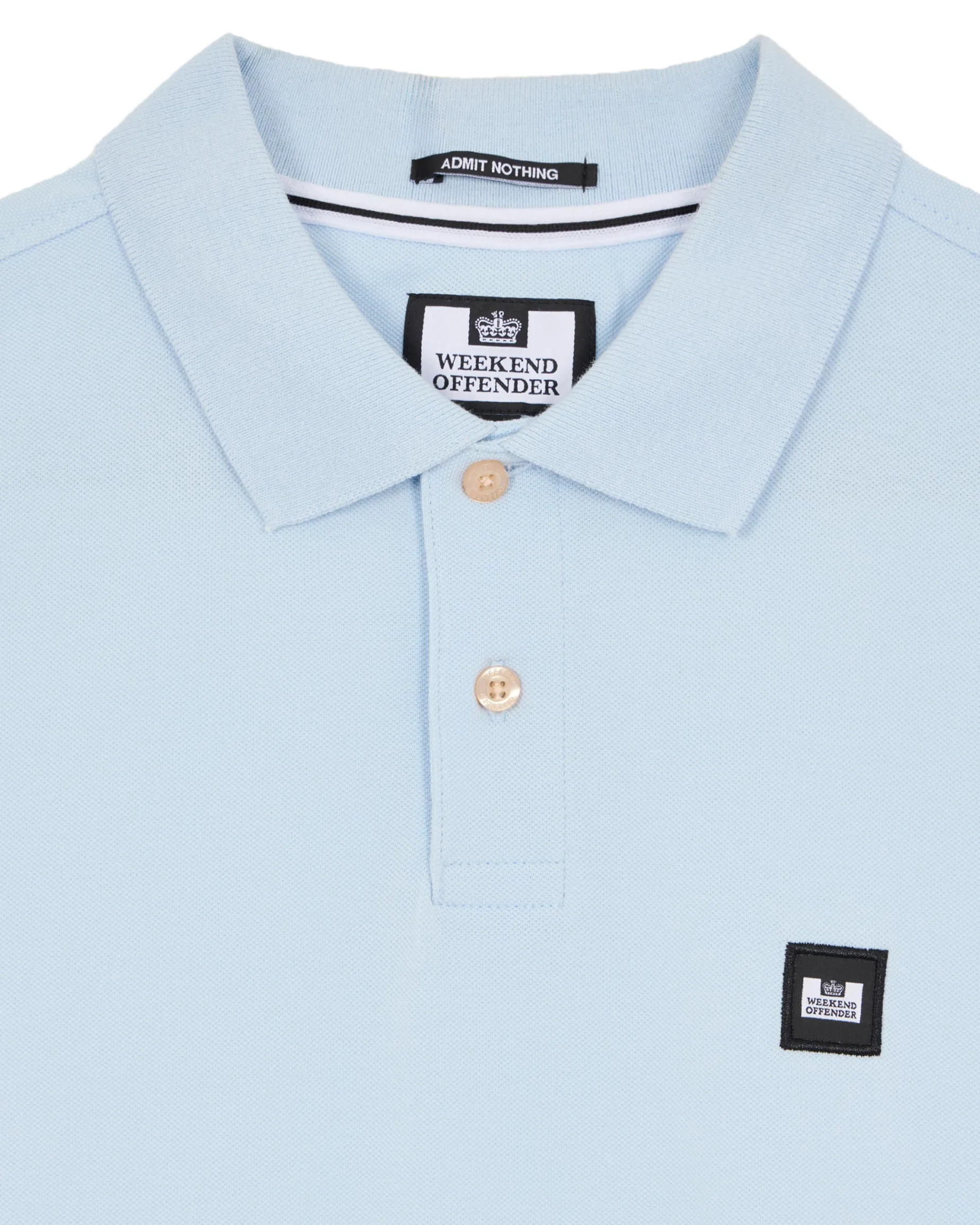 Caneiros Polo Shirt Ocean Wave Blue