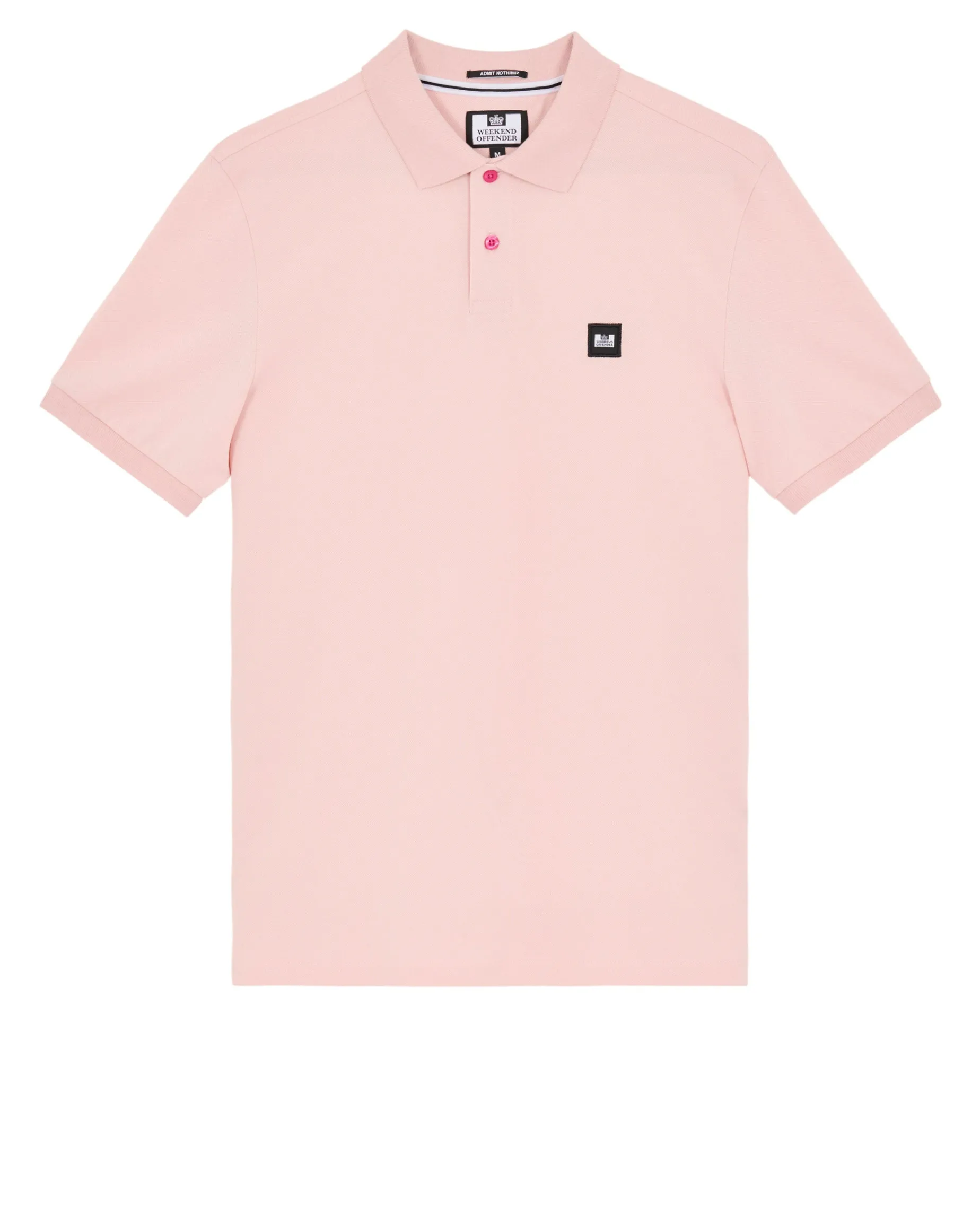 Caneiros Polo Shirt Pale Blush Pink