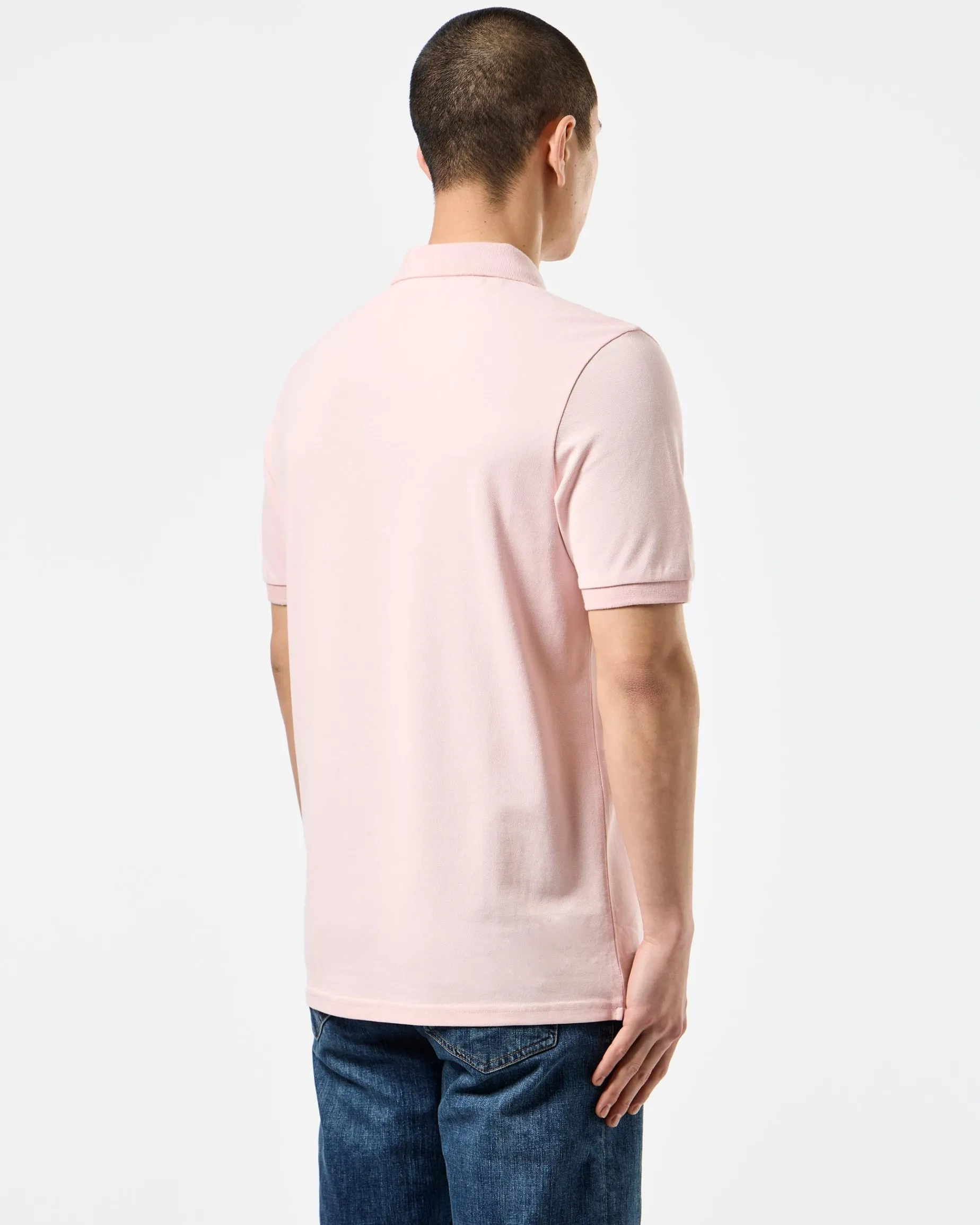 Caneiros Polo Shirt Pale Blush Pink