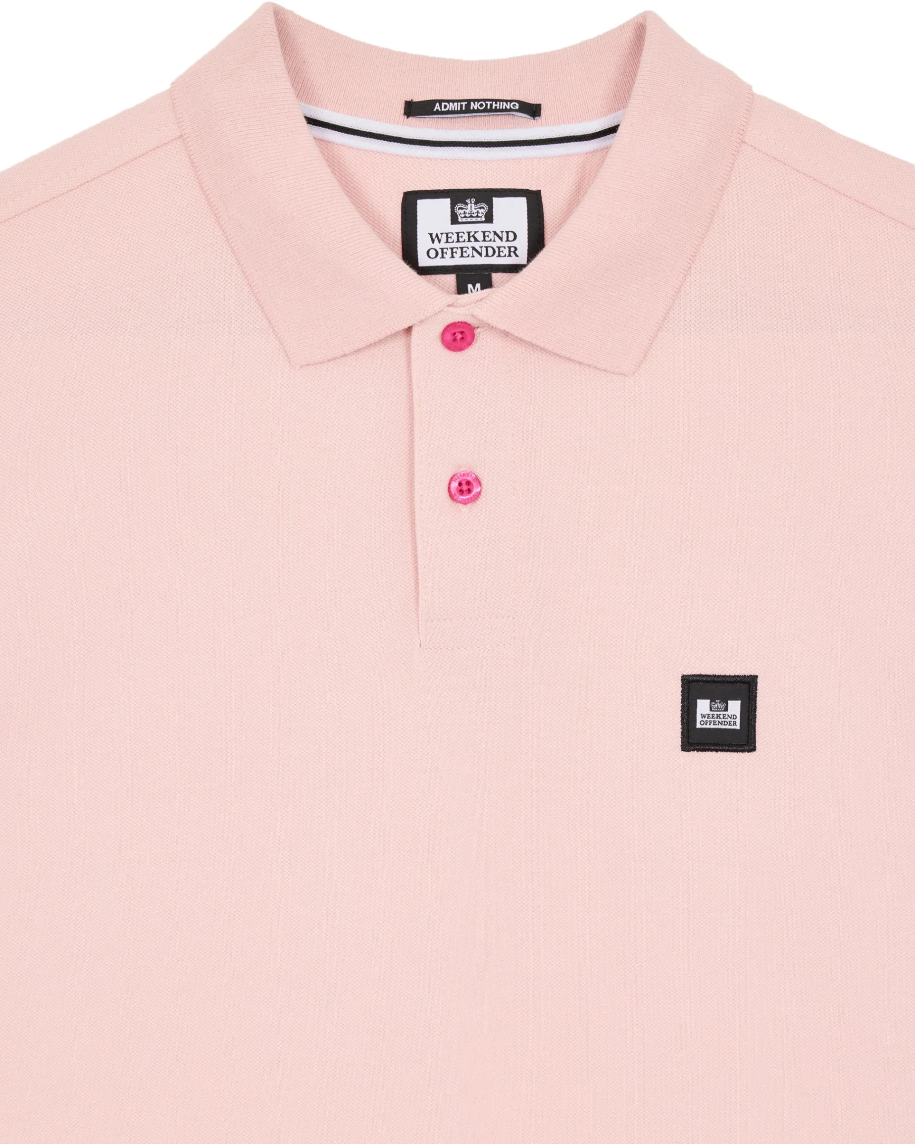 Caneiros Polo Shirt Pale Blush Pink