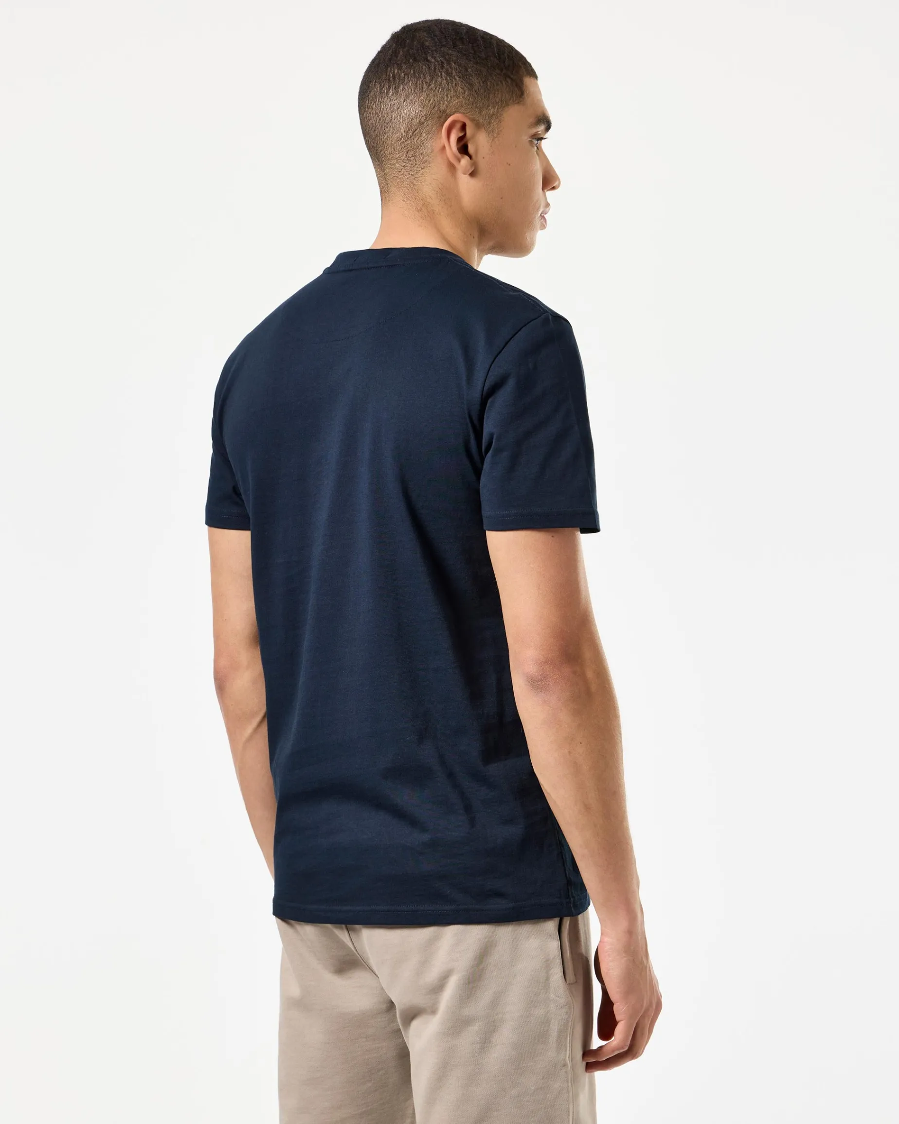 Caps Graphic T-Shirt Navy