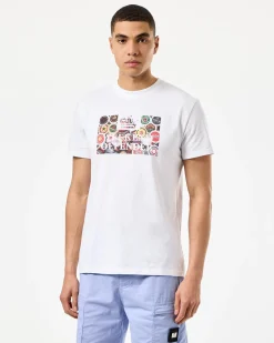 Caps Graphic T-Shirt White
