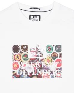 Caps Graphic T-Shirt White