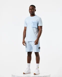 Chiyoda Shorts Ocean Wave Blue