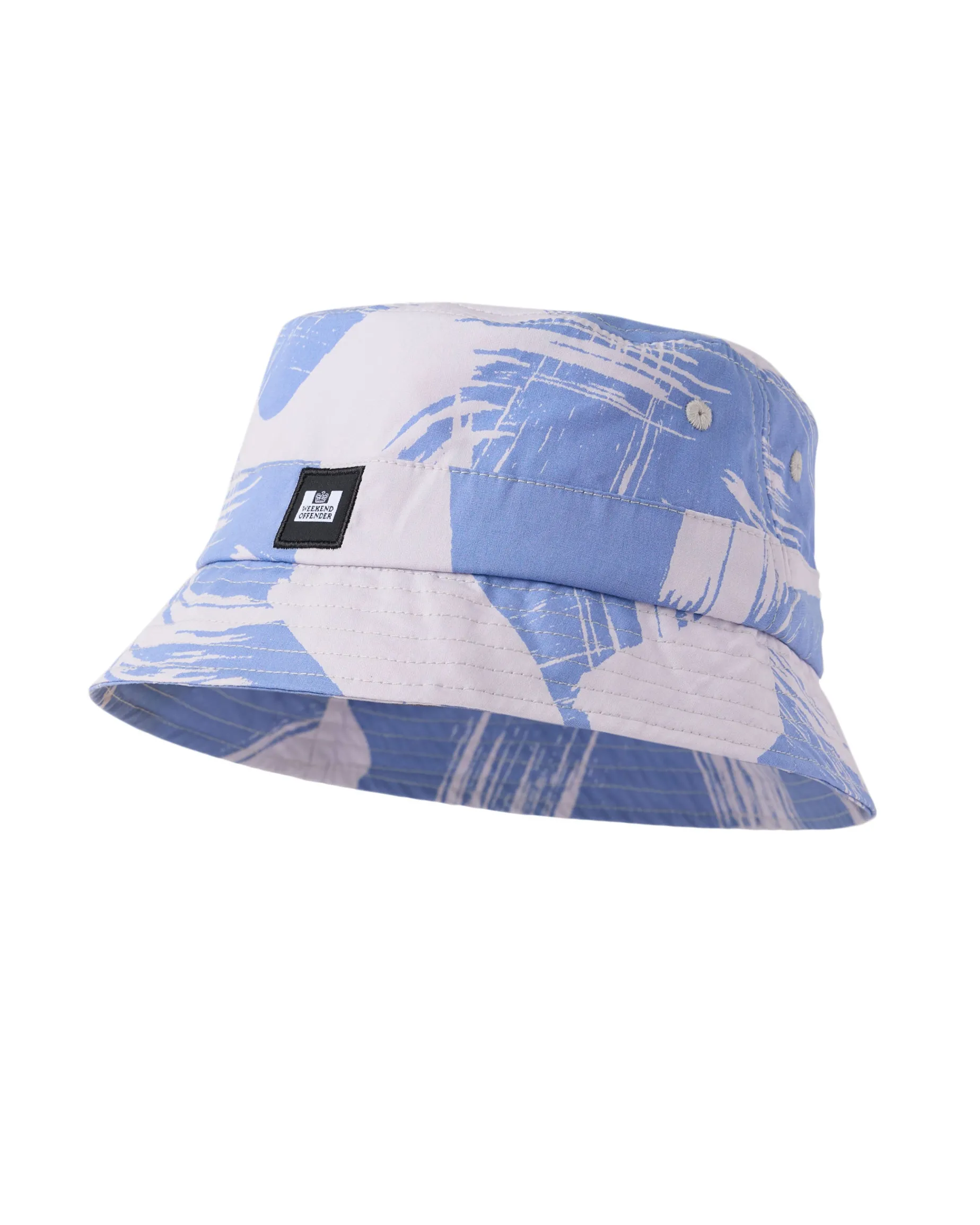 Choroni Camo Bucket Hat Cornflower Blue