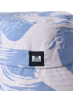 Choroni Camo Bucket Hat Cornflower Blue