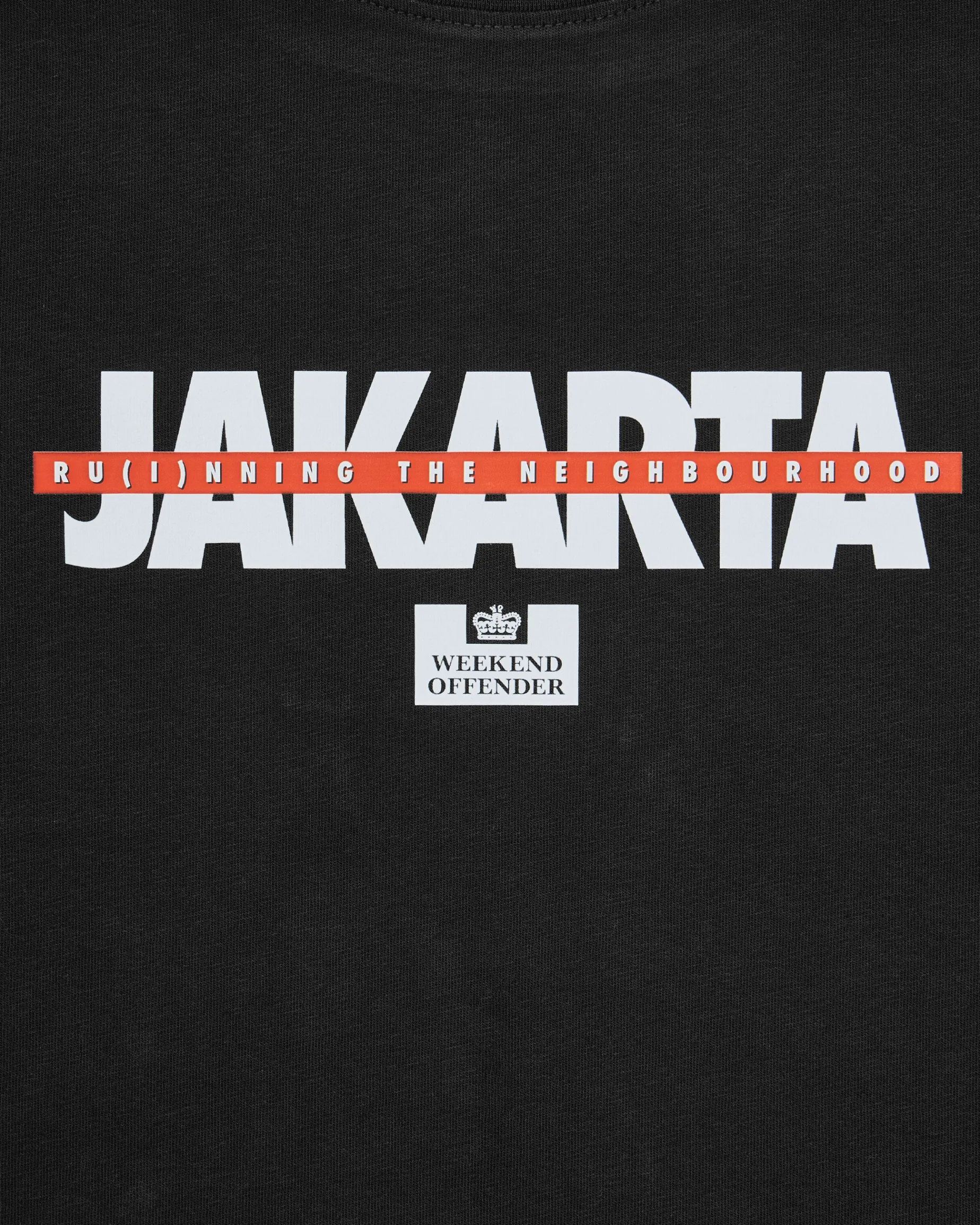 City Series 7 Jakarta T-Shirt Black