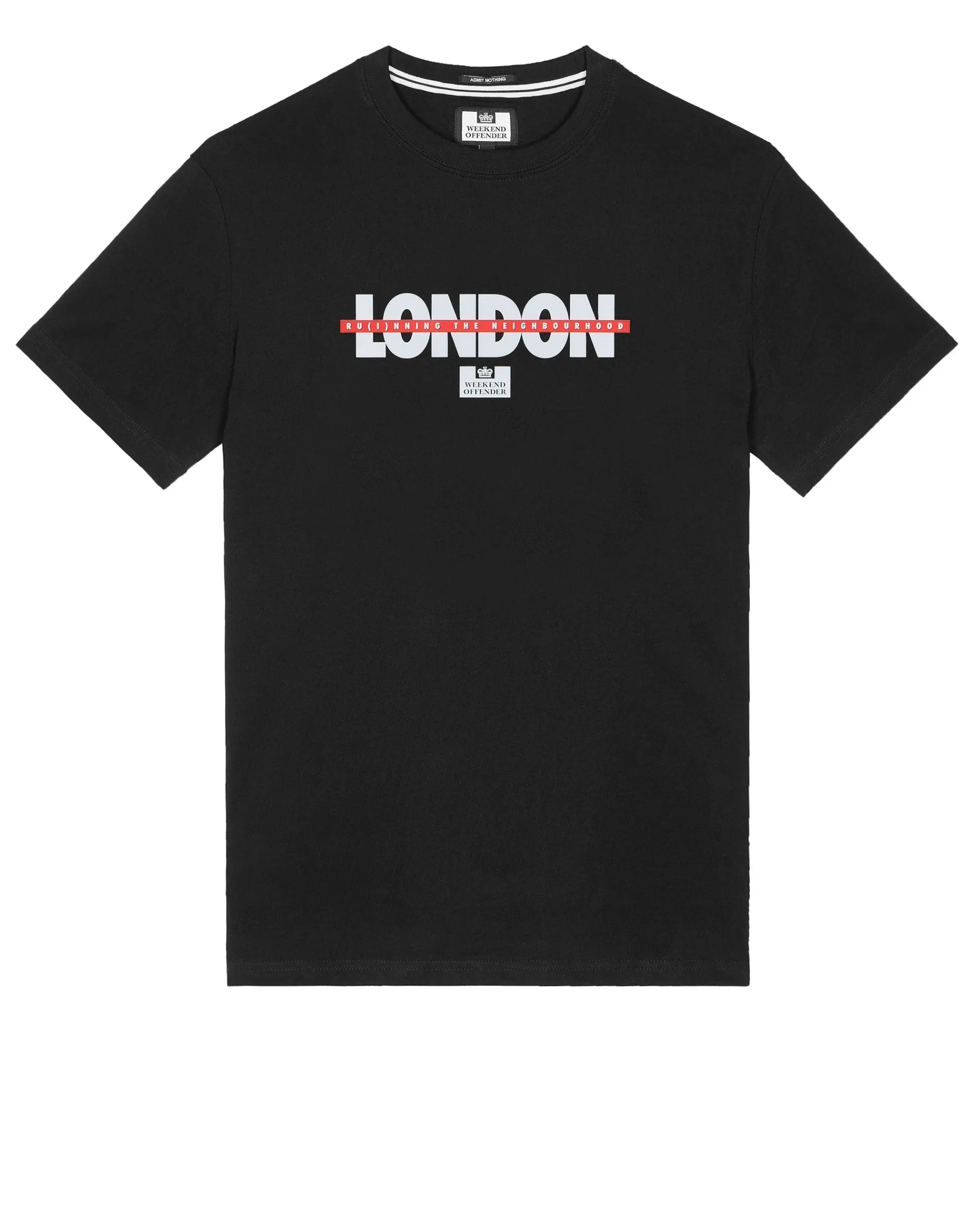 City Series 7 London T-Shirt Black