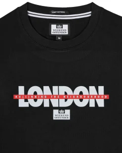 City Series 7 London T-Shirt Black