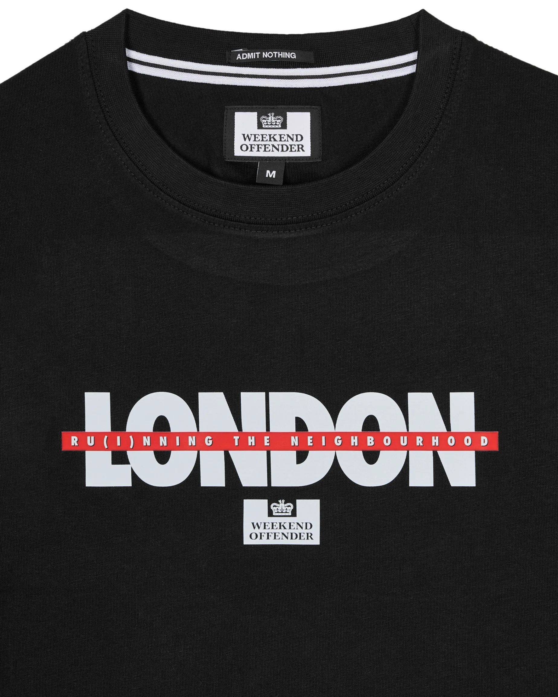 City Series 7 London T-Shirt Black