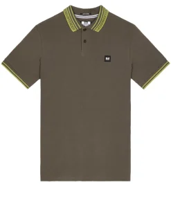 Comas Polo Shirt Castle Green/Keylime