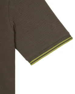 Comas Polo Shirt Castle Green/Keylime