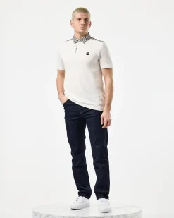 Costa Polo Shirt Ghost/Mid House Check