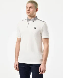 Costa Polo Shirt Ghost/Mid House Check